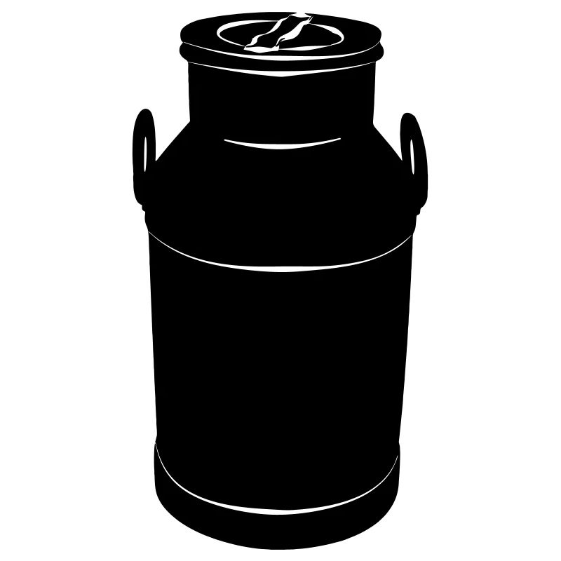 Milk can