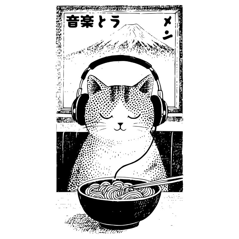 Ramen Fuji Kitten