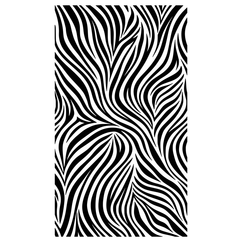 Zebra Stripe Zebra Pattern Stripe Black White