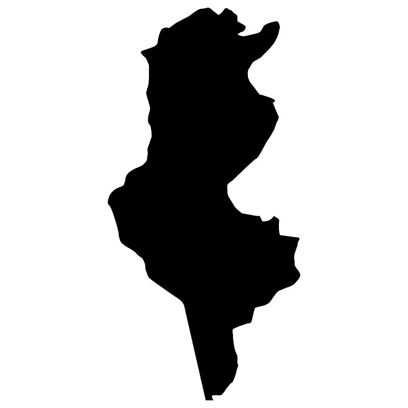 Carte de la Tunisie