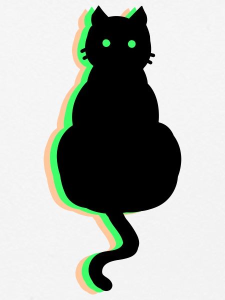 Neon Cat