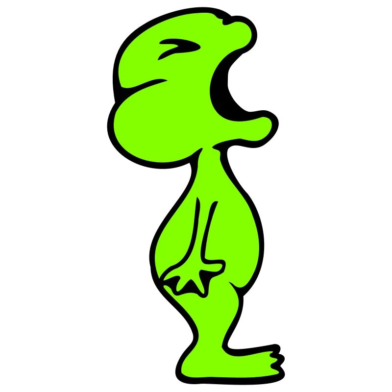 Frog screaming angry angry unhappy angry