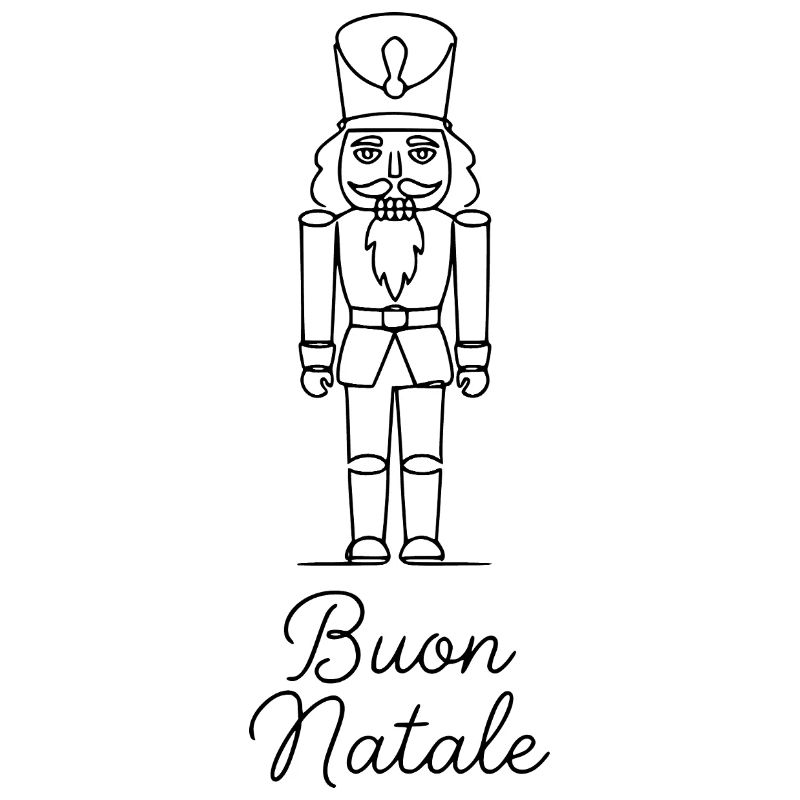 Buon Natale Nutcracker Christmas