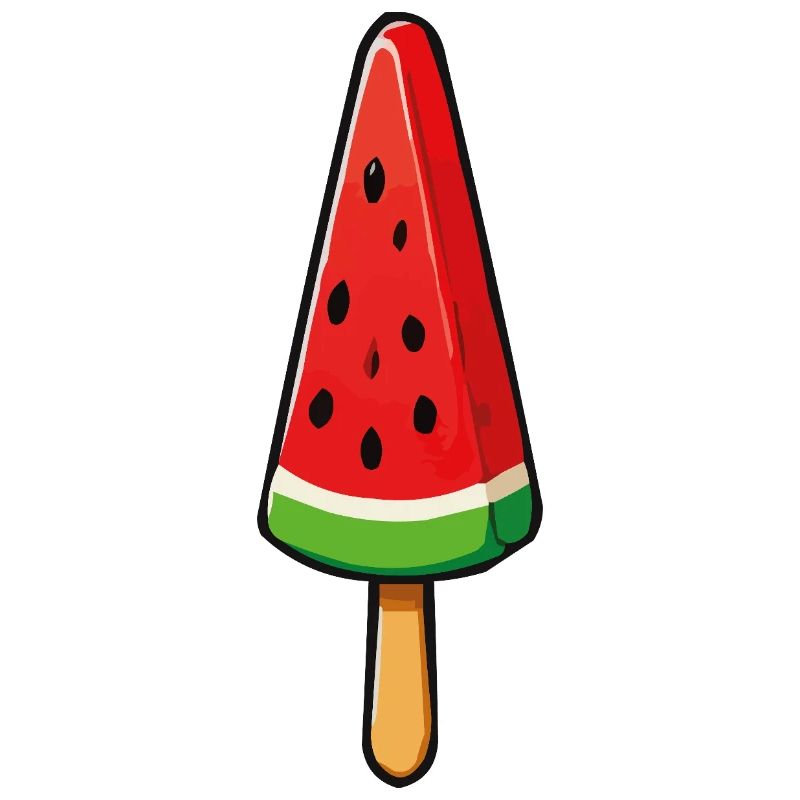 Watermelon Popsicles