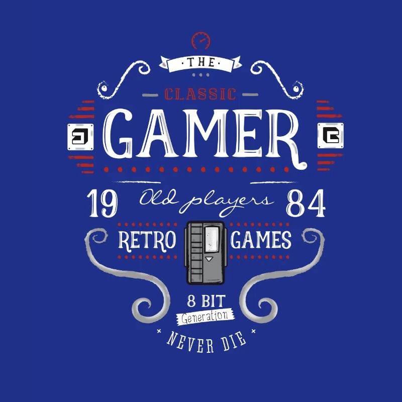 Retrogame nerd it geek play 1984 8bit console lol