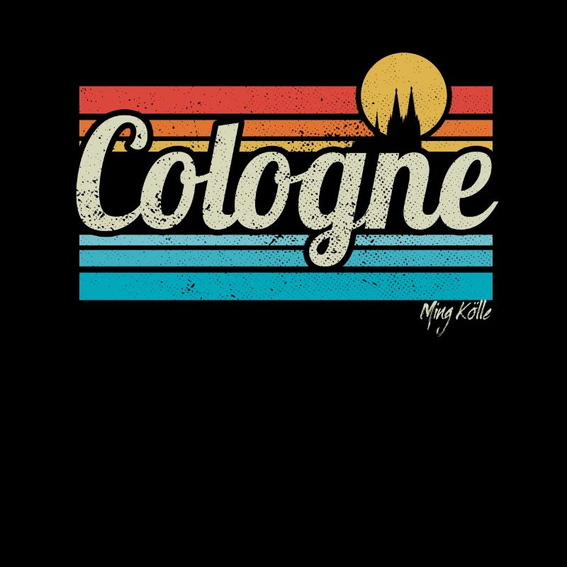 Cologne Köln Retro Vintage Surfer Kölner Karneval