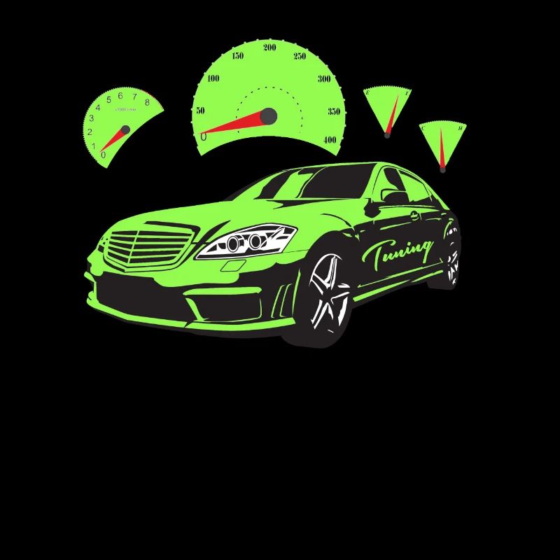 Car Tuning Speedometer Auto Automobile Raser PS Rally