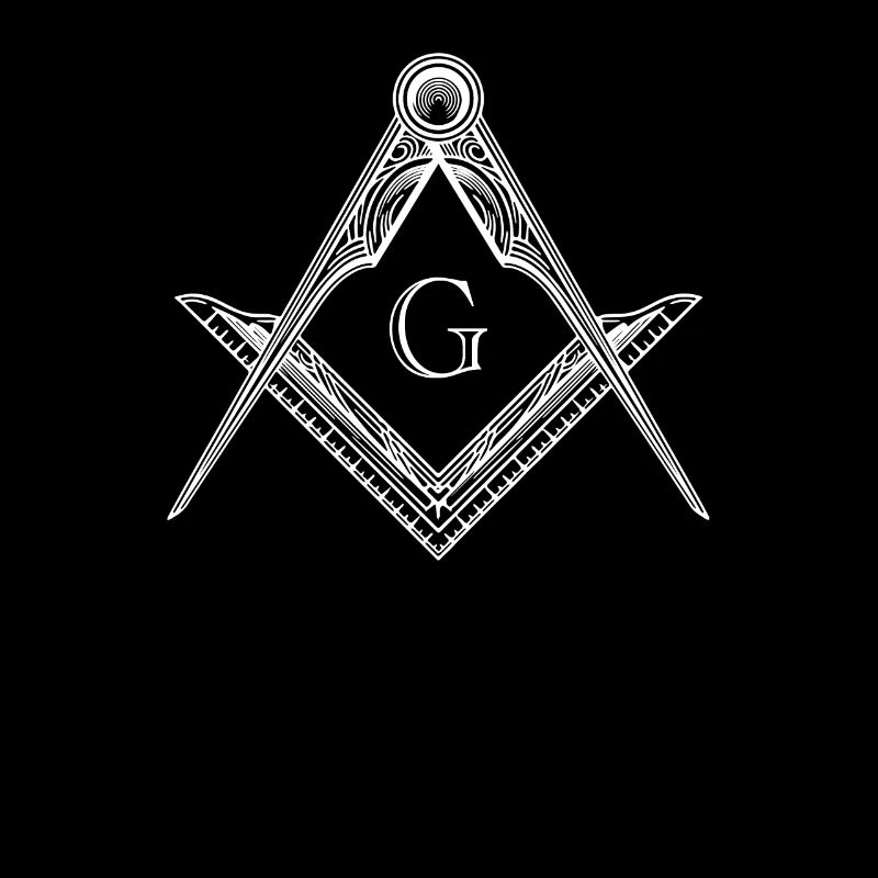 Freemason symbol angles & compasses freemasonry