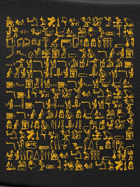 Hieroglyphics Orange