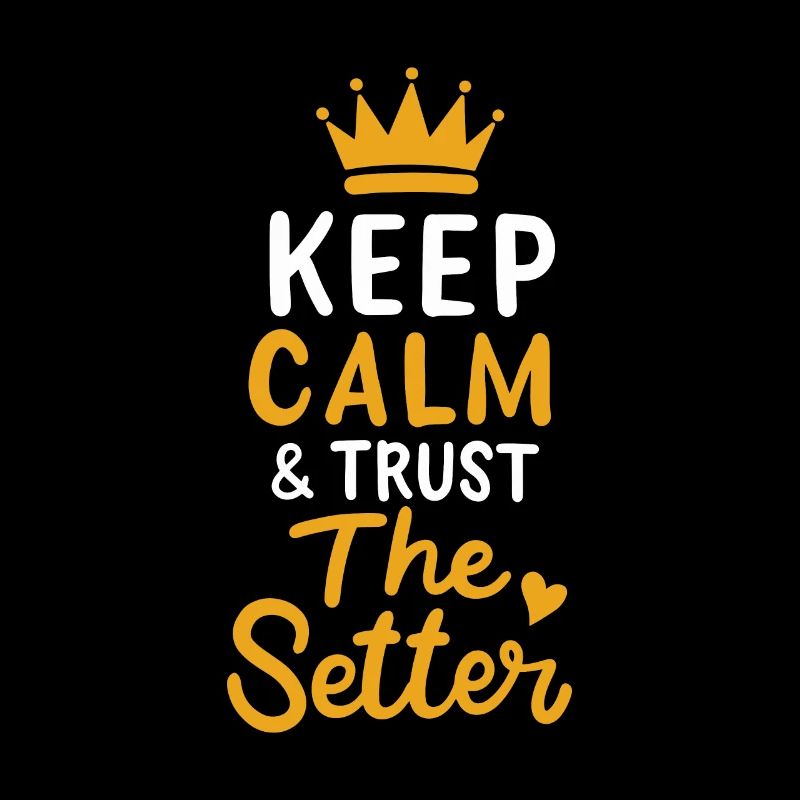 Volleyball Keep Calm And Trust The Setter Player