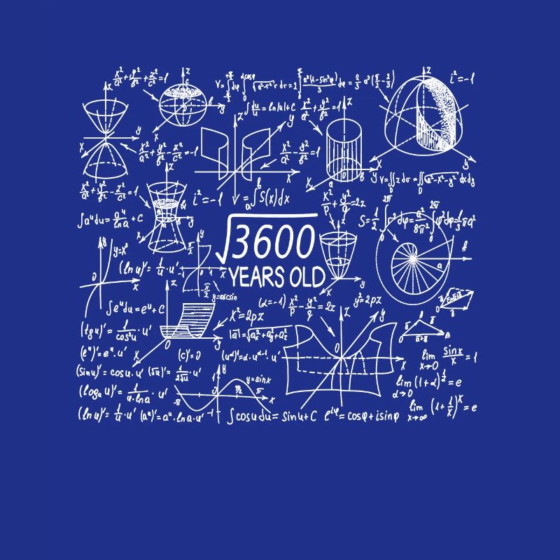 60th Birthday Math Mathematician