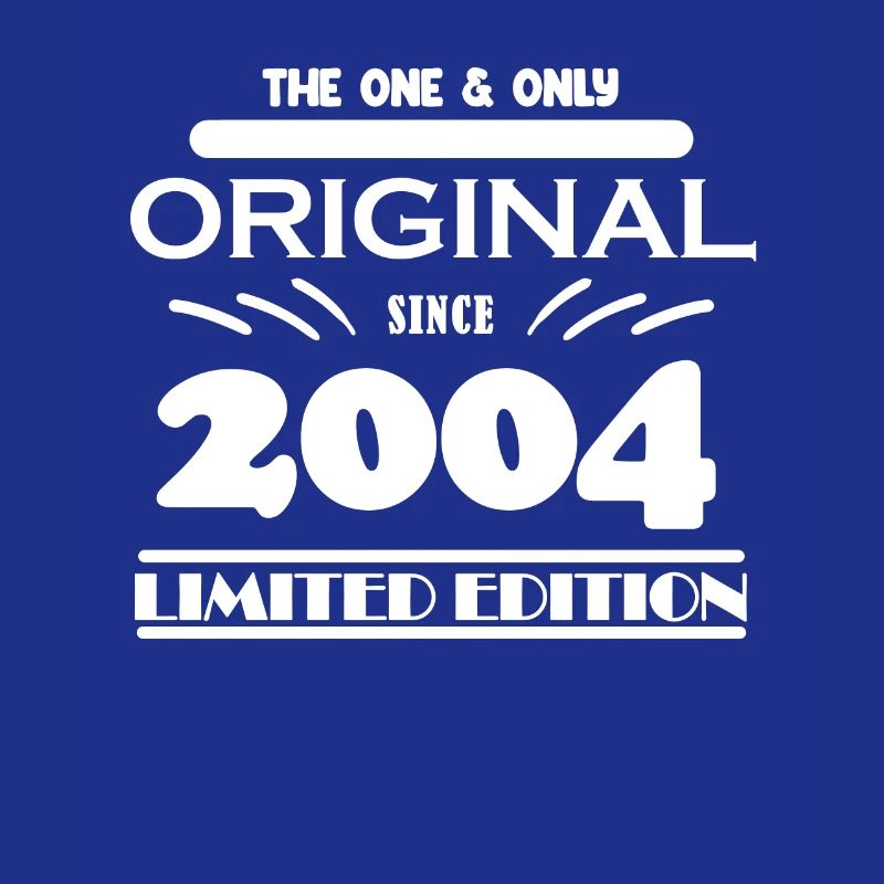2004 - Né 2004 - Année de naissance 2004