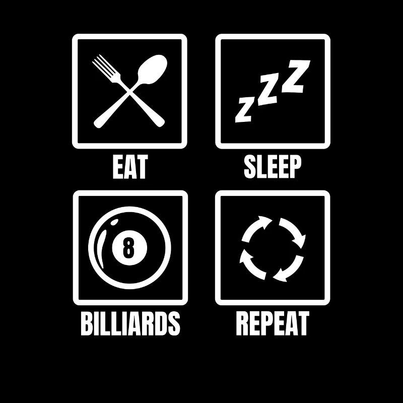 Eat Sleep Billiards Repeat