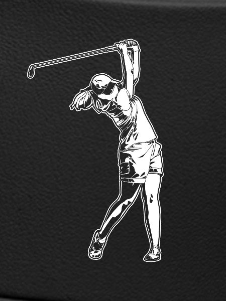 Golfer Mädchen