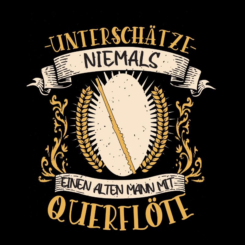 Querflöte Musiker Instrument Musik Geschenk