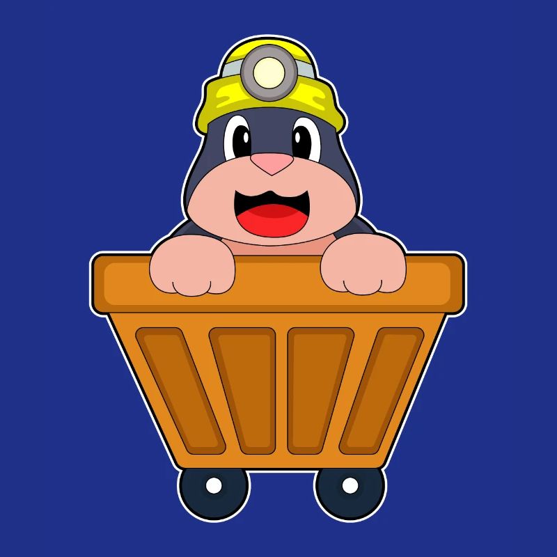 Mole Miner Mining Helmet Mining