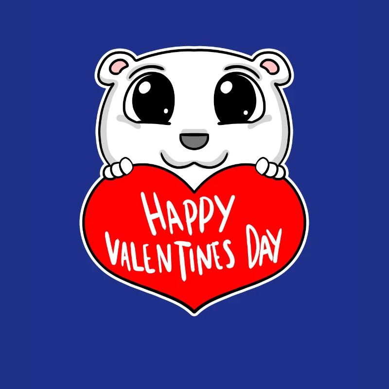 Valentinstag Herz Bär