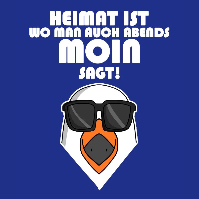 Plattdeutsch Spruch Moin Möwe Nordsee