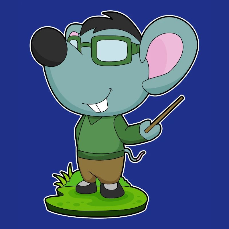 Mouse Teacher Pointer School