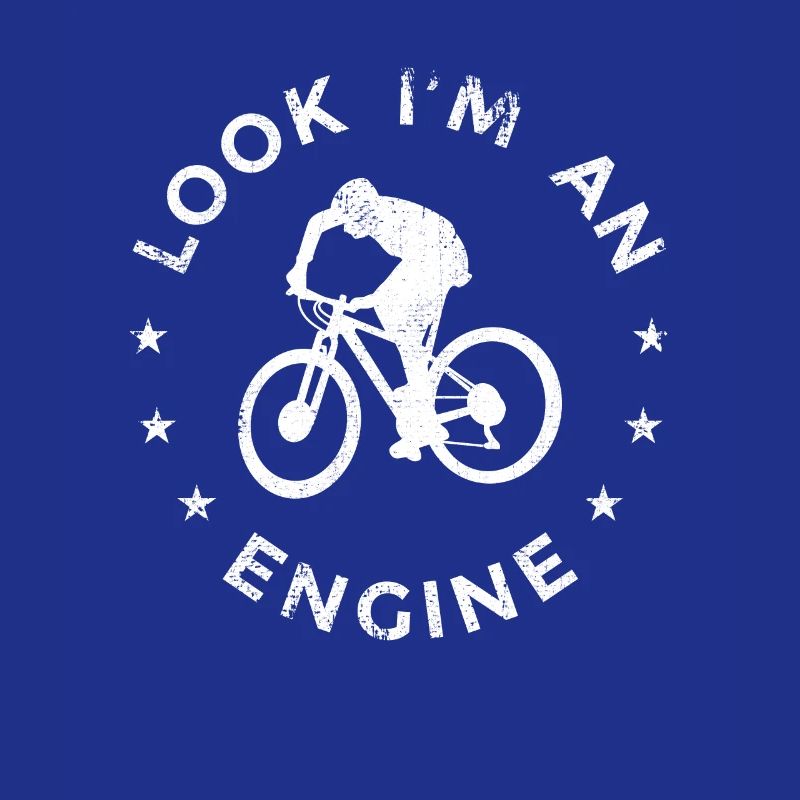 Witziger Radfahrer Spruch