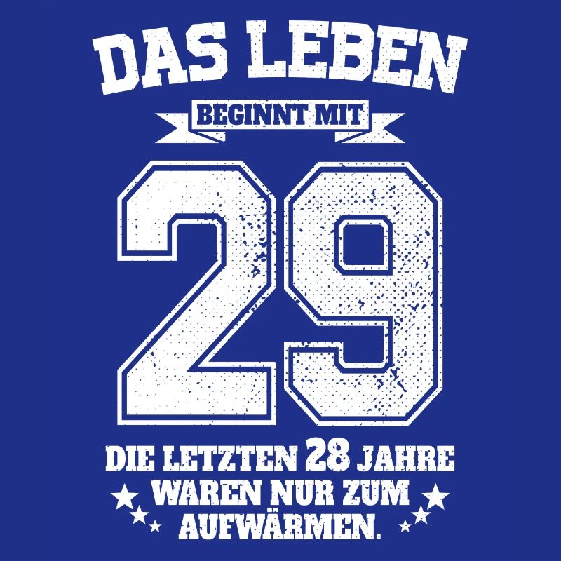 29. Geburtstag Geschenk Das Leben Beginnt Mit 29