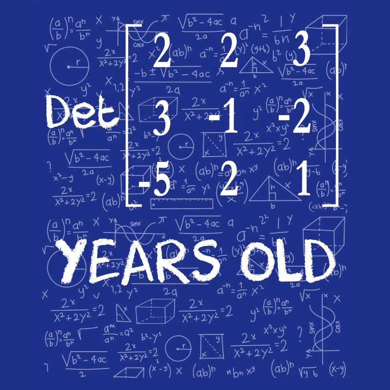 23rd birthday 23 years matrix determinant