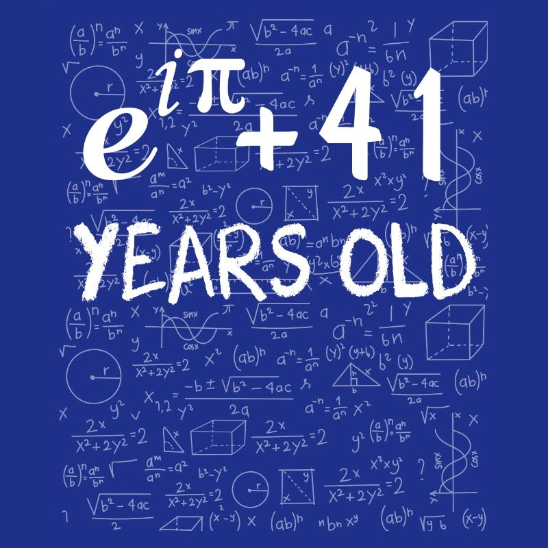 40. Geburtstag 40 Jahre Euler Identity