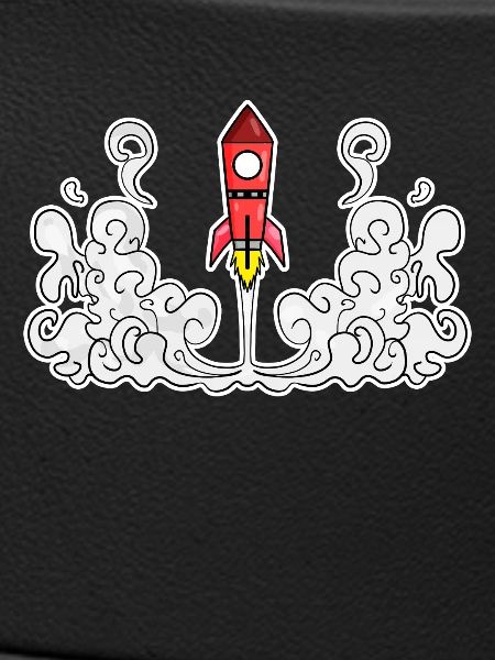 Lancement de fusée