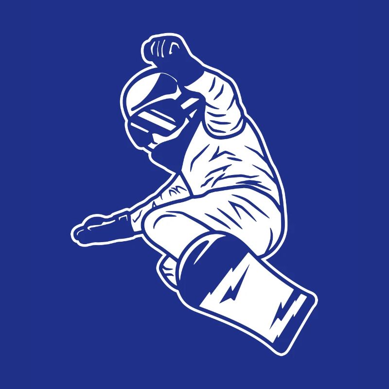 Snowboard Junge