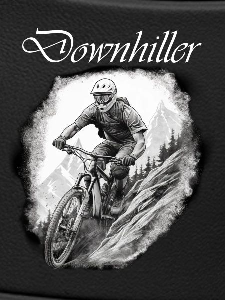 Downhiller white