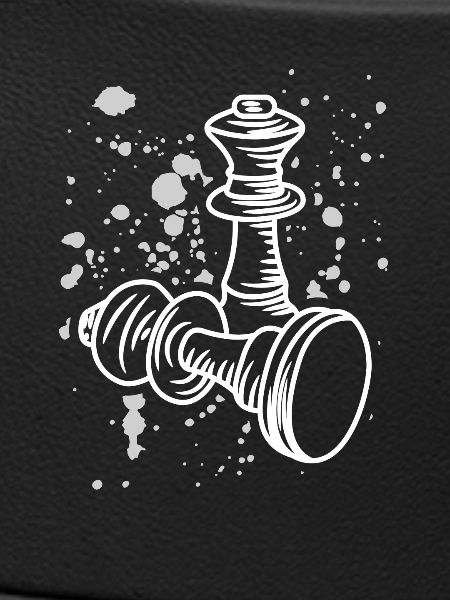 Dessin de pièces d’échecs