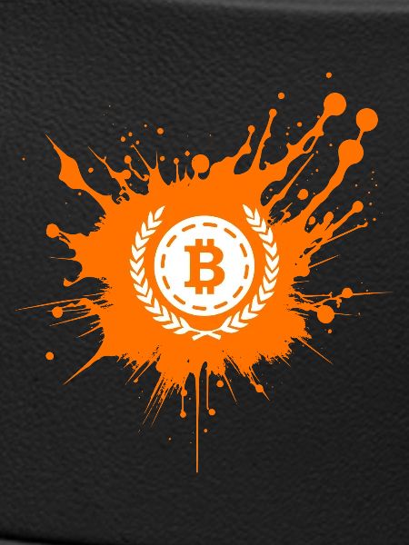 Bitcoin Crypto Cryptocurrency Splash