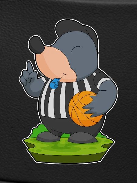 Mole Referee Basketball