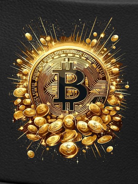 Bitcoin Explosion Krypto Enthusiasten