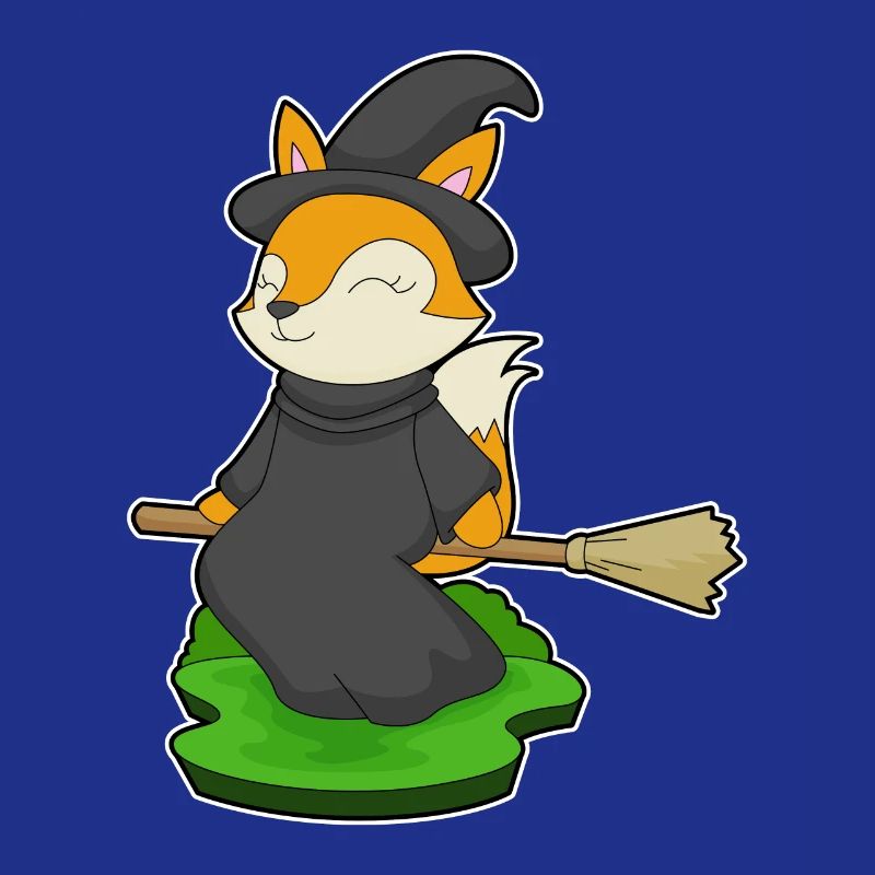 Fox Witch Broom
