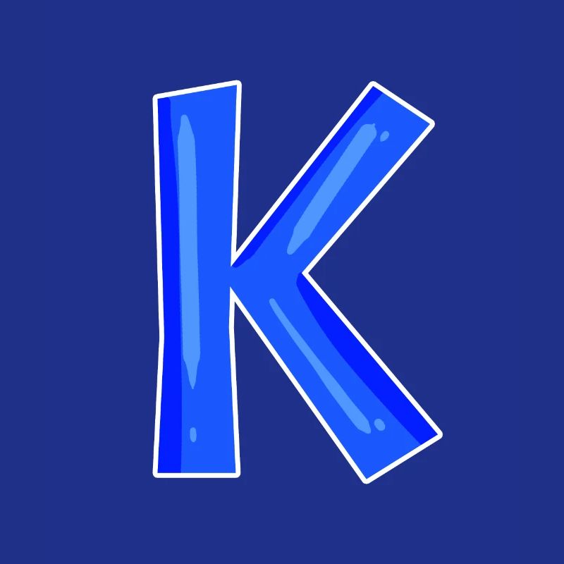 Letter K - Initial letter K