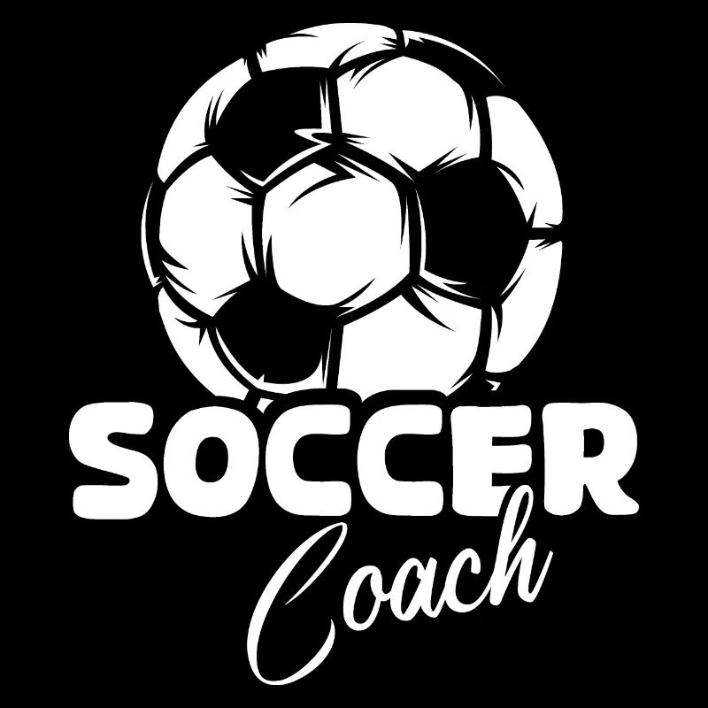 soccer coach ball icon coach logo team