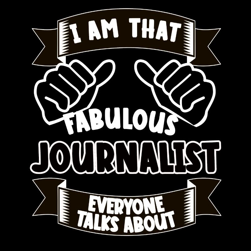 Journalist Lustiger Spruch Geschenkidee