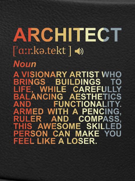 Architecte Explication des termes