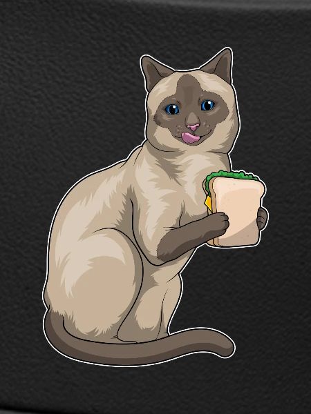 Siamkatze Sandwich