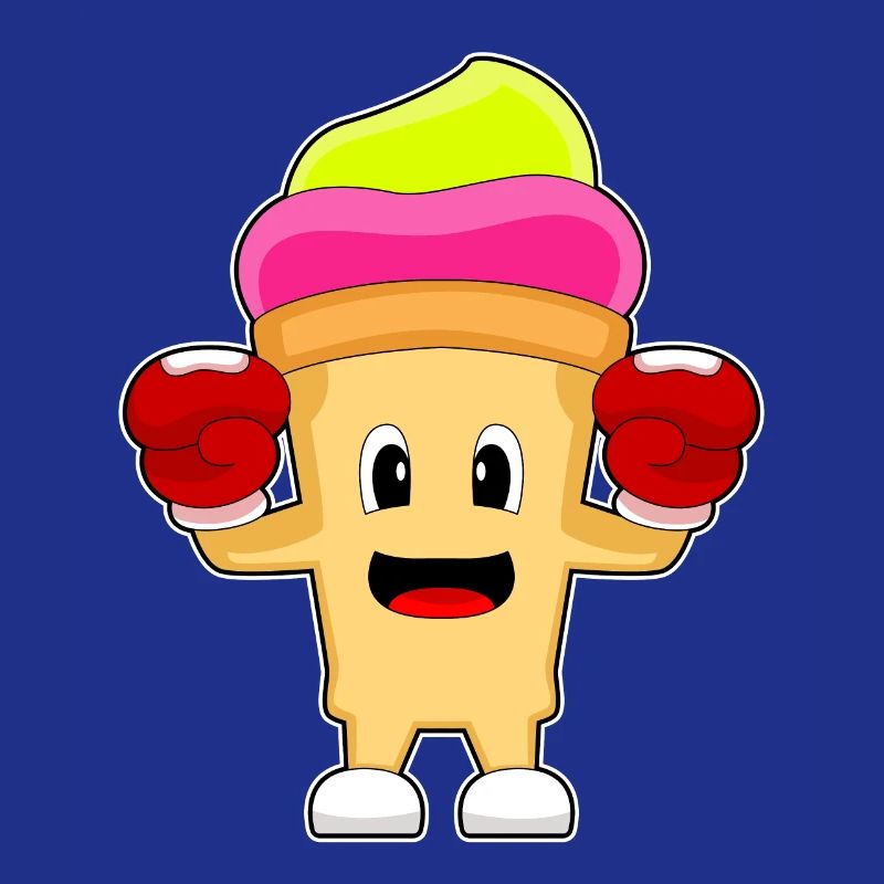 Cupcake Boxer Gants de boxe Boxe