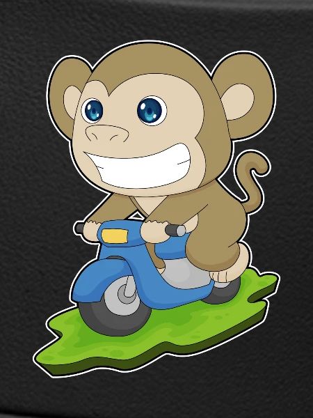 Affe Motorroller