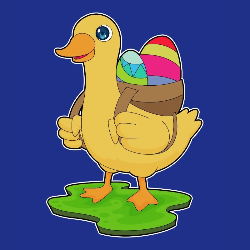 Duck Easter Easter Eggs