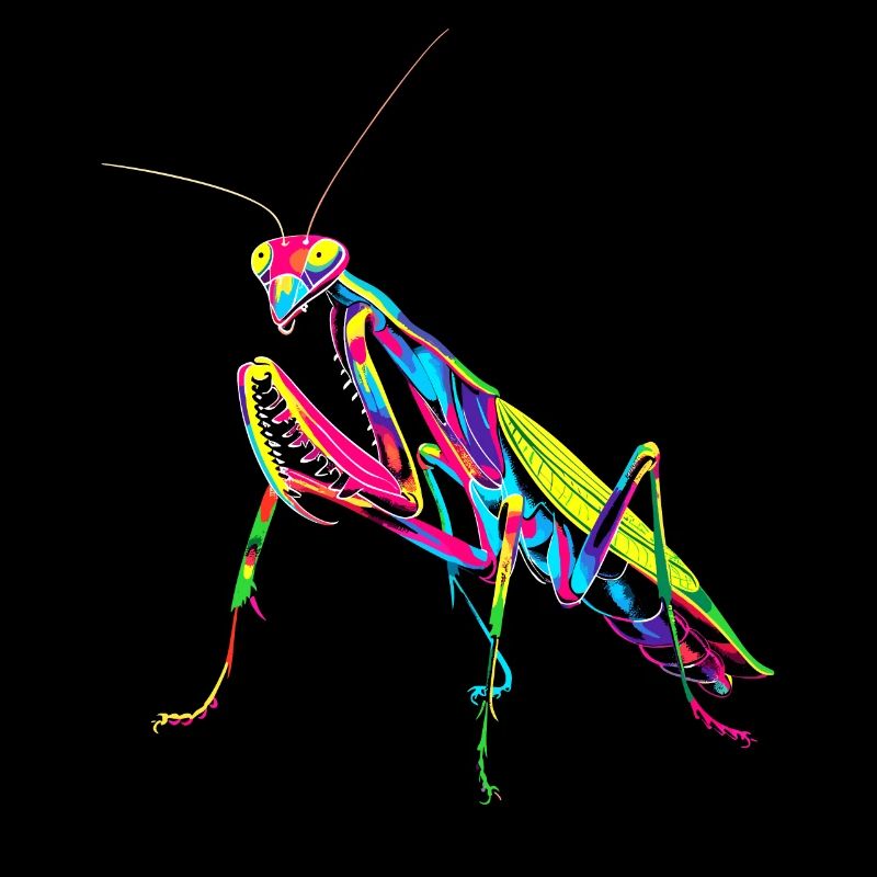 Gottesanbeterin Praying Mantis Liebe Fangschrecken