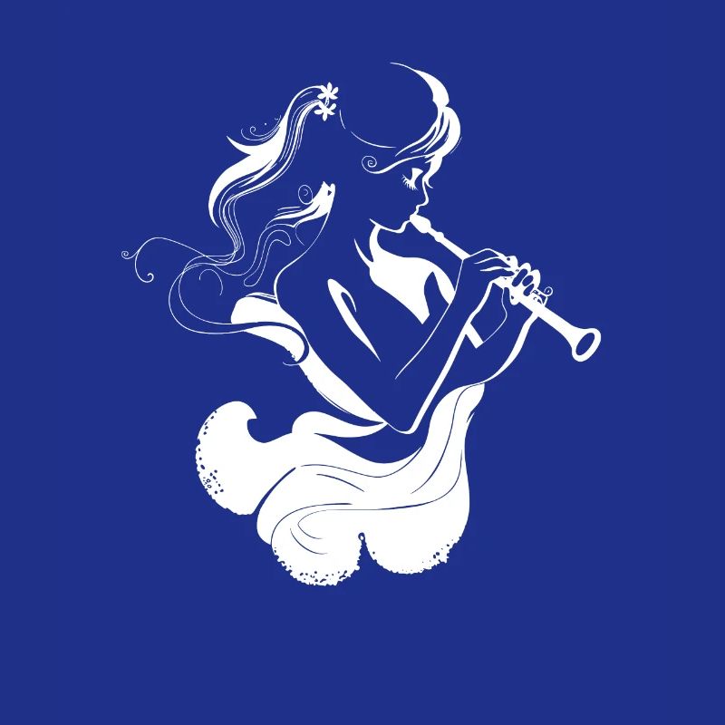 Flute Player Sketch