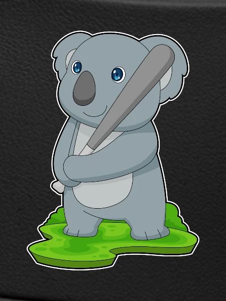 Koala Baseball Baseball Bat