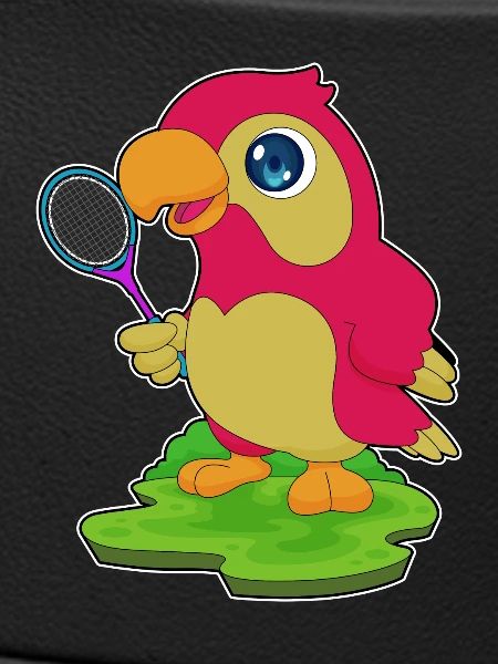 Parrot Tennis Racket