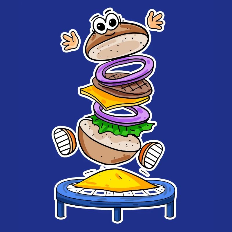 Trampoline Burger Restauration rapide