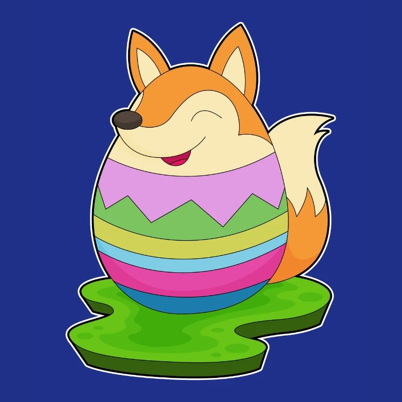 Fox Easter Easter Egg