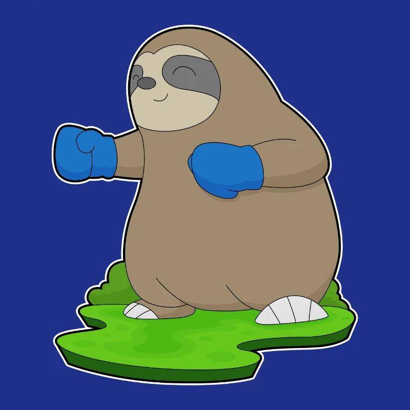 Sloth Boxer Gants de boxe Boxe